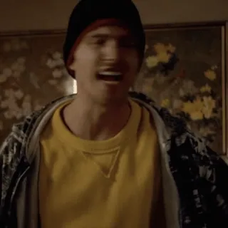 🚬 Jesse Pinkman Breaking Bad jesse pinkman, breaking bad, reaction, confused, aaron paul, meme, tv show telegram sticker