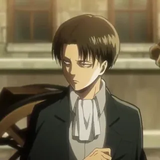 ⚔ Levi Ackerman Attack on Titan Anime, Karakter, Manga, Levi, Attack on Titan, AoT, Levi Ackerman telegram sticker