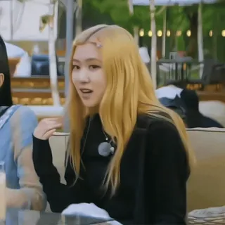 🪴 Rosé Rosé, Kpop, Sängerin, Blackpink, Musik, Promi whatsapp sticker