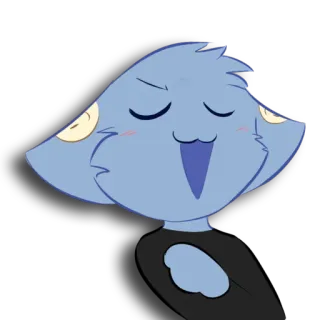👍 만화, 애니메이션, 귀여운, 캐릭터, 표정, 행복한 telegram sticker