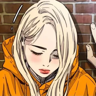 wind breaker :: @fStikBot whatsapp stickers