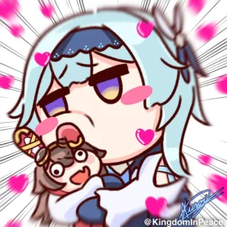 🧬 @KingdomInPeace Anime, Cartone animato, Sticker, Carino, Kawaii telegram sticker