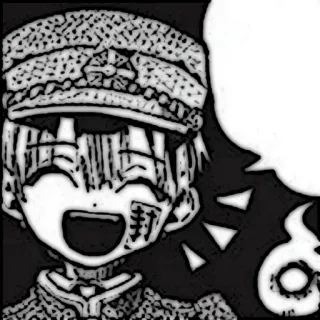 🔭 Hanako-kun Toilet-bound Hanako-kun Anime, Manga, Mignon, Fantôme, École, Surnaturel telegram sticker