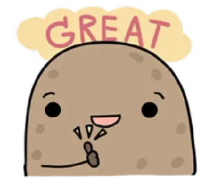 Worthless Potato telegram stickers