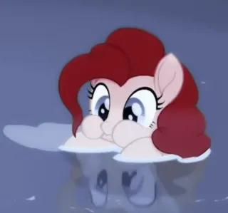 🎉 Pinkie Pie My Little Pony kreskówka, kucyk, słodki, zwierzę, różowy, głowa telegram sticker