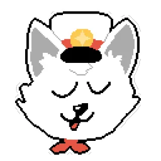 ✈️ ステッカー, 猫, 動物, 白猫, 可愛い, 漫画 telegram sticker