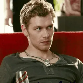 🔥 Klaus Mikaelson The Vampire Diaries vampire, série TV, acteur, homme, célébrité, Joseph Morgan telegram sticker