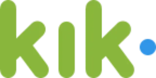 🙌 kik. kik, chat, réseaux sociaux telegram sticker