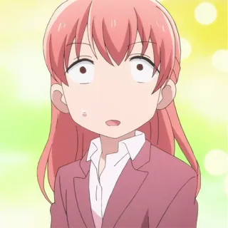 🎀 Anime, Desenho animado, Personagem, Animação, Garota, Chocada telegram sticker