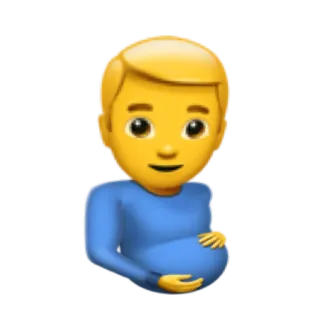 🫃 pregnant person emoji Unicode Emoji whatsapp sticker
