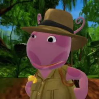 🙄 Austin The Backyardigans Austin, Backyardigans, canguro, animado, niños, sombrero telegram sticker