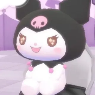 🤩 Kuromi Kuromi, Sanrio, Anime, Kawaii telegram sticker