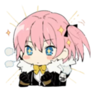 😎 anime, manga, chibi, cute, kawaii, cartoon telegram sticker