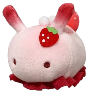 🍓 peluche, fragola, carino, kawaii, giocattolo telegram sticker