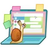 Snailhare telegram stickers