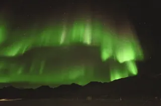✨ Polarlicht, Nordlichter, Nachthimmel, grün, Natur, Astronomie, Landschaft telegram sticker