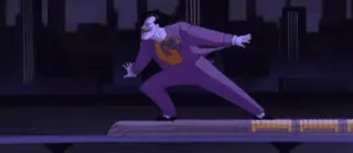 🚌 Joker Batman: The Animated Series Joker, DC Comics, villain, Batman, animated, cartoon telegram sticker