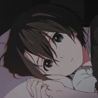 💈 Anime, Con trai, Buồn, Buồn ngủ, U sầu telegram sticker