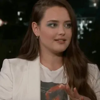 🌸 Katherine Langford Katherine Langford, actriz, retrato, celebridad whatsapp sticker