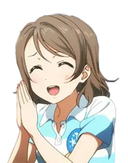 🙏 anime, girl, character, smile telegram sticker