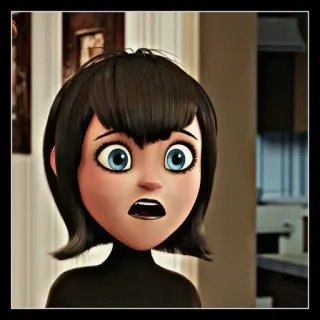 🌸 Mavis Dracula Hotel Transylvania desenho animado, animação, vampiro, Mavis, Hotel Transilvânia telegram sticker