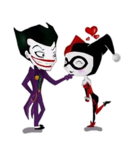 😘 Harley Quinn Joker, DC Comics, villains, Harley Quinn telegram sticker