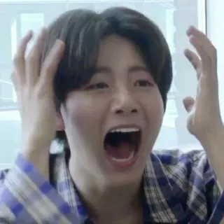 😨 Cri, Surprise, Choc, Stress, Contrarié, Exaspéré whatsapp sticker