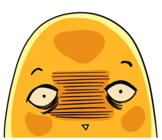👀 Emoji, Gezicht, Expressie, Cartoon, Boos, Geërgerd telegram sticker