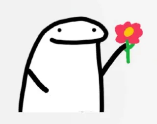 ❕ FlorkofCows florkofcows, flor, dibujos animados, personaje whatsapp sticker