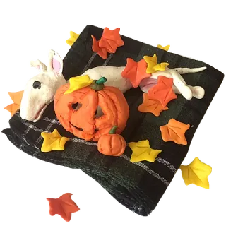 🍁 pumpkin, halloween, fall, jack-o-lantern, leaves, autumn telegram sticker