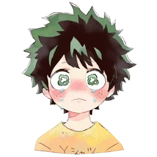 MHA chibi @Alitame72 telegram stickers