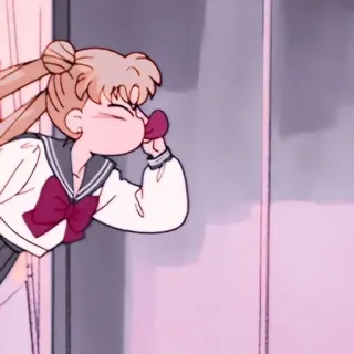 😛 Sailor Moon anime, cartoon, sailor moon, character, nostalgia telegram sticker