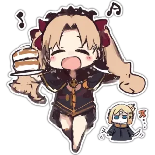 🥰 Animé, Dessin animé, Autocollant, Mignon, Art telegram sticker