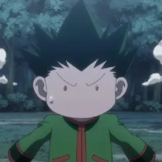 🌫 Gon Freecss Hunter x Hunter anime, Gon, Gon Freecss, Hunter x Hunter telegram sticker