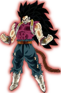 😤 Anime, Dragon Ball, Super Saiyajin, Kämpfer, Charakter telegram sticker