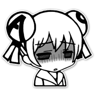 😩 Anime, Manga, Niedlich, Kawaii, Cartoon, Chibi, Charakter telegram sticker