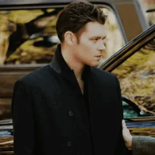 🍂 Klaus Mikaelson The Vampire Diaries เคลาส์ ไมเคิลสัน, The Vampire Diaries, ซีรีส์, แวมไพร์, ผู้ชาย, ภาพเหมือน telegram sticker