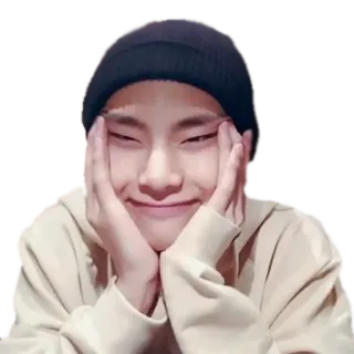 😊 V k팝, 뷔, bts, 가수, 연예인, 음악, 아이돌 telegram sticker