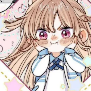 🧸 Anime, Dessin animé, Personnage, Kawaii, Mignon, Dessin telegram sticker