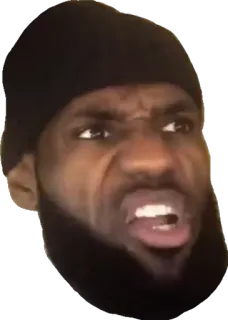 😲 LeBron James LeBron, James, NBA, Basquete, Atleta, Jogador telegram sticker