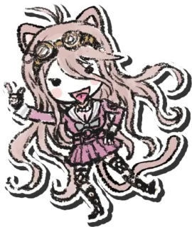 🔩 Miu Iruma Danganronpa V3: Killing Harmony anime, danganronpa, miu iruma, fanart, sticker telegram sticker