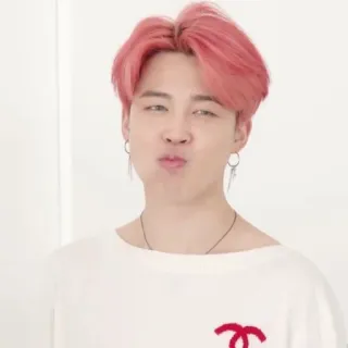 🐟 Jimin Jimin, BTS, K-pop, cantante, maschio, coreano, musica telegram sticker