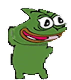 😨 Pepe, rana, meme, sticker whatsapp sticker