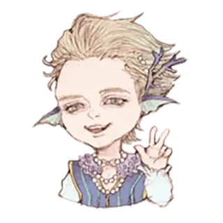 ✌ アニメ, マンガ, デジタルアート, ファンタジー, キャラクター, イラスト, ドローイング, 漫画 telegram sticker