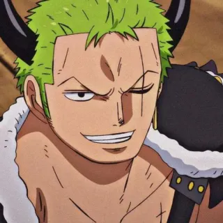 🌽 Zoro One Piece anime, character, swordsman, pirate, roronoa zoro, one piece telegram sticker