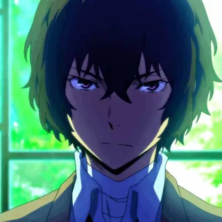 🕴 Osamu Dazai Bungou Stray Dogs Anime, Manga, Dazai, Bungou Stray Dogs whatsapp sticker