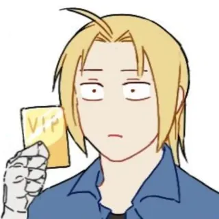 💳 VIP Desenho animado, Anime, VIP, Cartão, Personagem telegram sticker
