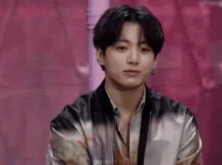 ⛓ Jungkook Jungkook, K-Pop, BTS, Sänger, Promi, Porträt whatsapp sticker