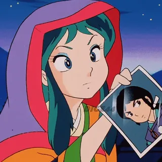 🖼 Anime, Cô gái, Nhân vật, Hoạt hình, Bản vẽ telegram sticker