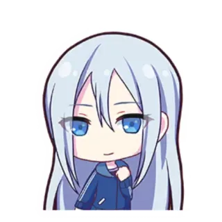 🎤 Ena Shinonome Project Sekai: Colorful Stage! Anime, Chibi, Süß, Mädchen, Ena Shinonome, Project Sekai telegram sticker